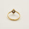 Bague 56,5 Bague en or jaune, blanc, diamants et rubis de synthèse 58 Facettes ARR1994