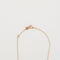 Collier Collier or rose La Brune et La Blonde rubis 58 Facettes 43155