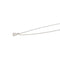 Collier Collier Solitaire Or blanc Diamant 58 Facettes 3747943CN