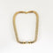 Collier Collier à maille tubogaz en or jaune et diamants 58 Facettes NAR0567