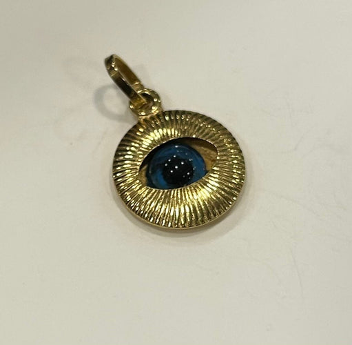 Pendentif Pendentif Oeil or jaune 58 Facettes LP730/3