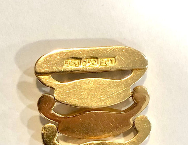 Bracelet BRACELET ANCIEN VINTAGE OR JAUNE 58 Facettes