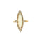 Bague 53 Bague Marquise or jaune et gris, opale et diamants 58 Facettes 250021