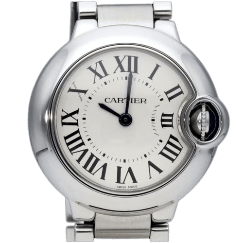 Montre Cartier Montre Ballon Bleu De Cartier 28Mm Quartz 58 Facettes MT41535