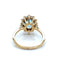 Bague 58 Bague Marguerite Topaze Bleue Diamants 58 Facettes