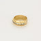 Bague 56 Bague jonc en or jaune 18K diamants 58 Facettes ALE42765