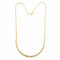 Collier Collier maille palmier en or jaune 58 Facettes