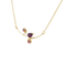 Collier Collier en or jaune  et rubis 58 Facettes 32891