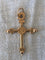 Croix Jeannette en or jaune 58 Facettes PE02