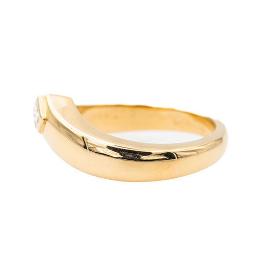 Bague 52 Cartier Bague Solitaire Triandre Or jaune Diamant 58 Facettes 3402574RV