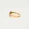 Bague 50 Bague en or jaune nid d'abeille sertis de diamants 58 Facettes GS3