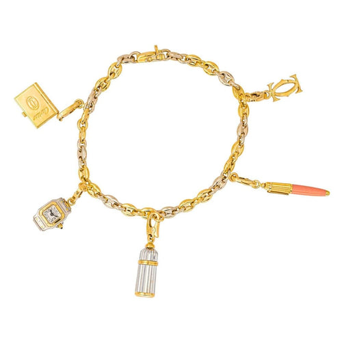 Bracelet Cartier Bracelet  Charms  Or jaune (Copy) 58 Facettes 4410627CN