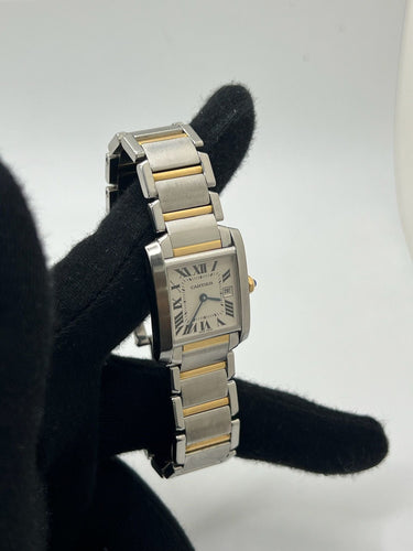 Montre Cartier - Montre Tank Française 58 Facettes
