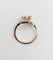 Bague 54.5 Bague tourbillon antique en or 18k et platine, diamant taille ancienne 1,35 ct 58 Facettes A06442