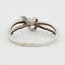 Bague 51 BAGUE EN OR BLANC 18 CARATS 58 Facettes REF 3021/19