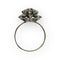 Bague 53 Bague marguerite en or blanc 750 avec pierres blanches serties 58 Facettes 149065085