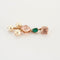 Boucles d'oreilles Boucles d’oreilles transformables Quartz rose Perles 58 Facettes