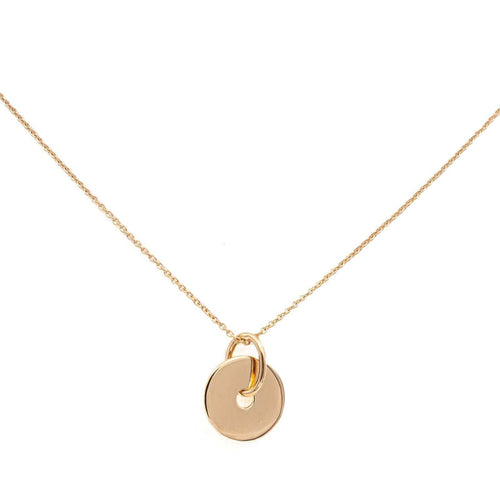 Collier Collier Ginette NY Mini Donut sur chaîne Or rose 58 Facettes 2519157CN