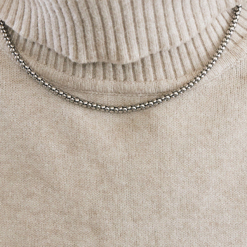collier OJ PERRIN - Collier or blanc 58 Facettes 240472