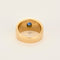 Bague 54,5 Bague en or jaune, saphir et diamants 58 Facettes ALB1953