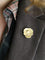 Broche Auguste VAUDET - Broche Art Nouveau femme or jaune diamants 58 Facettes 1136.4