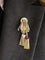 Broche Broche passementerie or jaune rubis calibrés 58 Facettes 1159.3