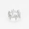 Bague 54 Lorenz Bäumer - le Battement de Coeur- Bague en or blanc 58 Facettes LOR4068
