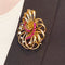 Broche Broche BOUCHERON, or jaune, platine, rubis et diamants. 58 Facettes 34569