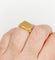 Bague 59 Bague chevalière victorienne fleur ciselée en or rose 18k (circa 1890) 58 Facettes A06408