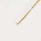 Bracelet Chaine or jaune gourmette 58 Facettes LP173-LP174