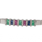 Bracelet Bracelet Or blanc Emeraude 58 Facettes 2834271CN
