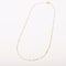 Collier Chaîne vintage mailles alternées 46 cm or jaune 58 Facettes