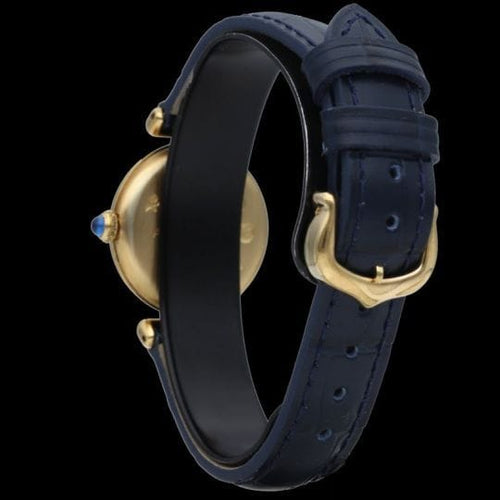 Montre Cartier Montre Colisée Must De Cartier Vermeil 58 Facettes MT44863