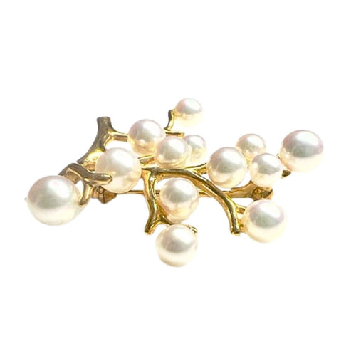 Broche Broche en or avec perles 58 Facettes Q90B(942)