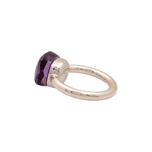 Bague 49 Bague Pomellato,"Nudo Classic", or rose et améthyste. 58 Facettes 35130
