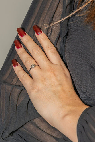 Bague 52 Bague Solitaire Platine Diamant 58 Facettes 3477358CN