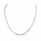 Collier Collier Matinée or jaune maille type forçat, diamants 58 Facettes GEL-NL-MOR-YG