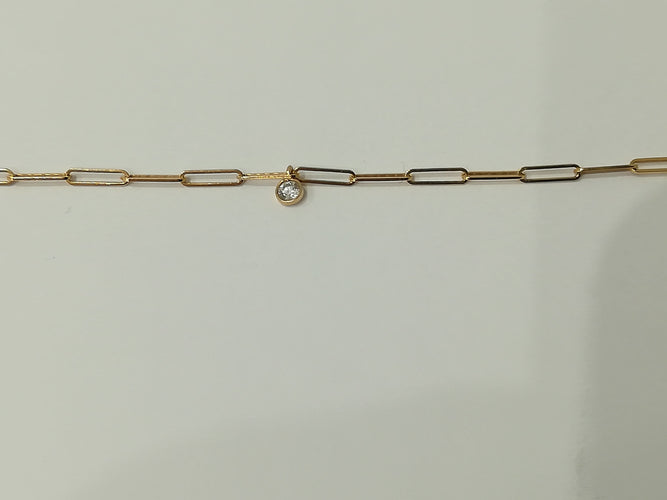 Bracelet Bracelet Diamant Or Rose 58 Facettes