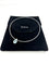 STERN. Collier or blanc 18K, aigue-marine et diamants