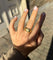Bague 54 Bague or jaune & diamants 58 Facettes