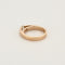 Bague 54,5 Bague jonc en or rose et diamants 58 Facettes CAL22182