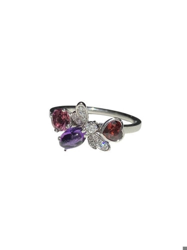 Bague 54 CHAUMET - Bague en or blanc modèle « Attrape-moi si tu m’aimes » 58 Facettes