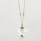 Collier Collier or jaune Pendentif Cristal de roche 58 Facettes 1589