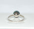 Bague 53 Bague en or blanc, perle de Tahiti et diamants 58 Facettes AB516