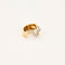 Boucles d'oreilles GUY LAROCHE - Boucles d'oreilles or jaune et blanc, diamants 58 Facettes 250081