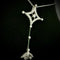 Pendentif Pendentif en platine serti de 1 carat de diamants 58 Facettes
