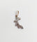 Pendentif Pendentif vintage or blanc branche fleurie et diamants 58 Facettes A06324