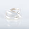 Bague 52 Bague Jonc ouvert Argent 58 Facettes 8400