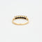 Bague 55 Demi Alliance Saphir 58 Facettes