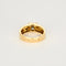 Bague solitaire or jaune et diamant
